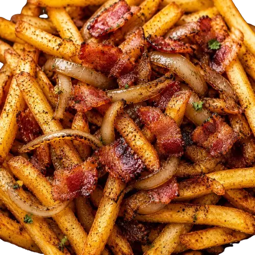 Bacon & Grilled Onion Fries