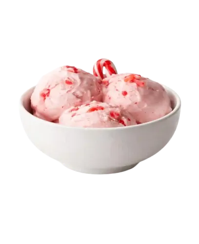 Peppermint Twist Ice Cream Winter