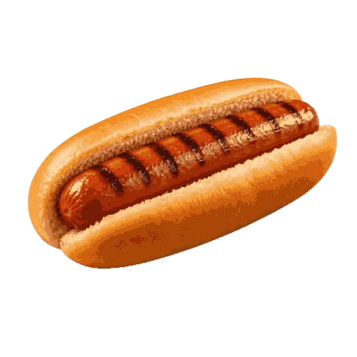 Plain Hot Dog