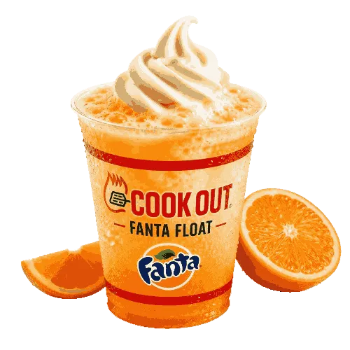 cookout fanta float