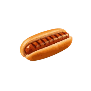 Plain Hot Dog